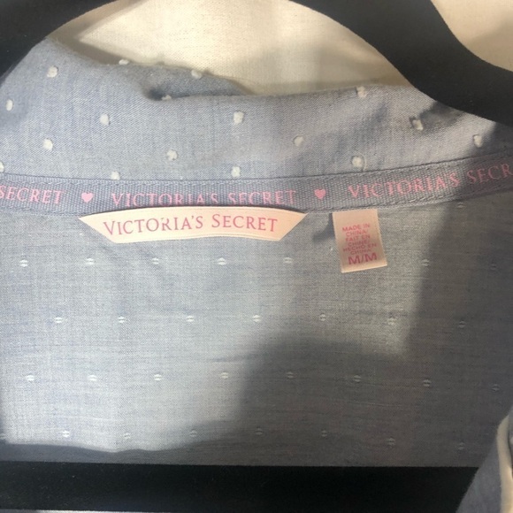 Victoria’s Secret Nightgown Polka Dot Drawstring - Picture 4 of 4